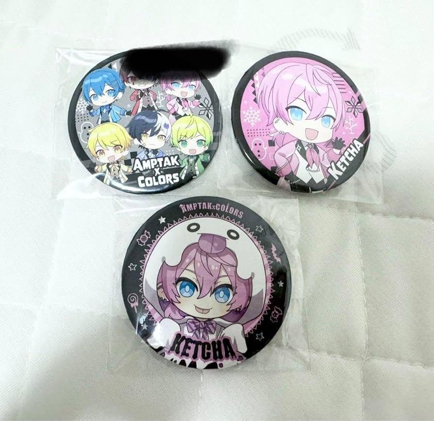 AMPTAK ランダムグッズ けちゃ サイン入り